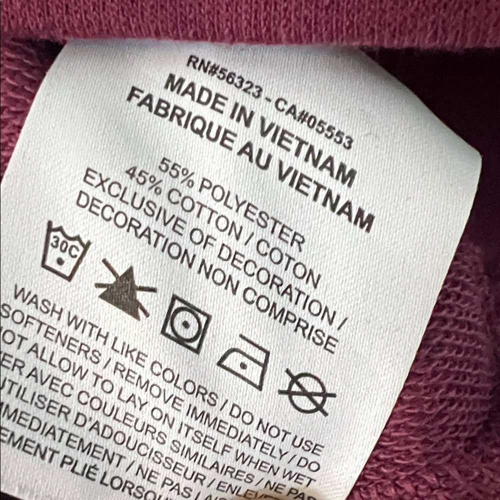 Nike Dri-FIT XS Top in Deep Red - Picture 4 of 4